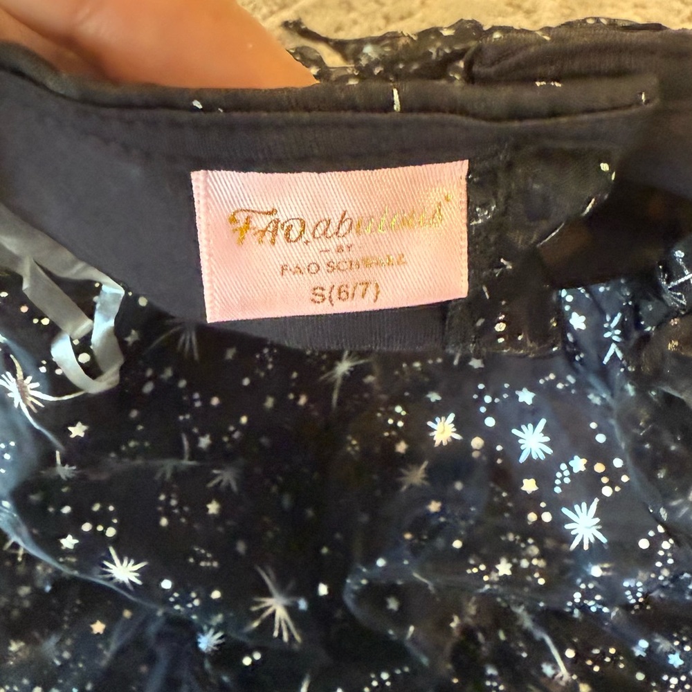 🌟 Celestial Whimsy Mesh Dress (Size 6/7 Small) - Picture 10 of 11
